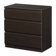 Ikea 3 drawer dresser
