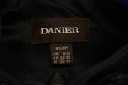 Women's mid-length leather jacket from Danier. Size XS
