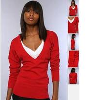 BB Dakota Red Sweater