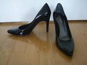 Black Patent Leather Nine West Heels