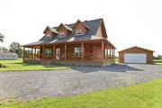 A Gorgeous Log Home in Chesterville