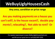 We Buy Ugly Houses CASH!