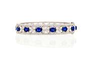 Latest necklace design,  customize precious stones-Blue Sapphire,  Ruby